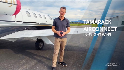 Tamarack AirConnect™ Certified In-Flight WiFi Solution for CitationJets
