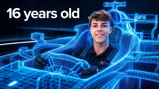 Why General Motors Hired a 16-Year-Old for F1