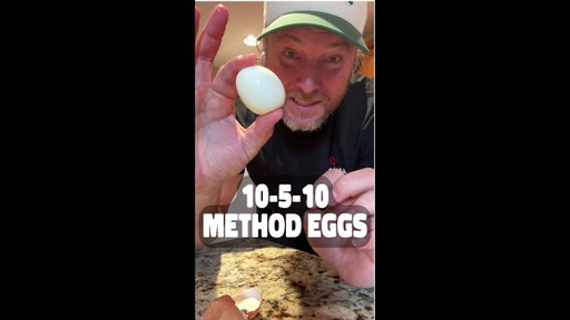 The 10-5-10 Method for Hard Boiled Eggs!