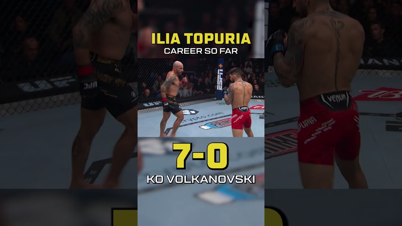 Ilia Topuria's Career So Far 🌹 #ufcwhitehouse