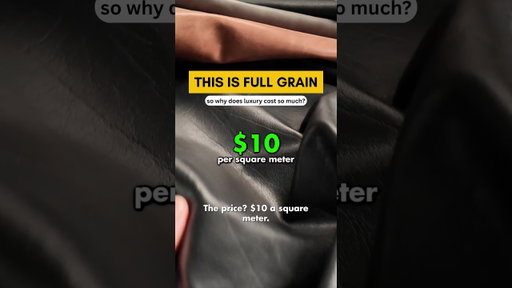 This $10 Leather EXPOSES Luxury Brands