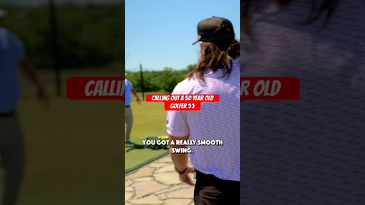 Calling out a 50 year old golfer 👀