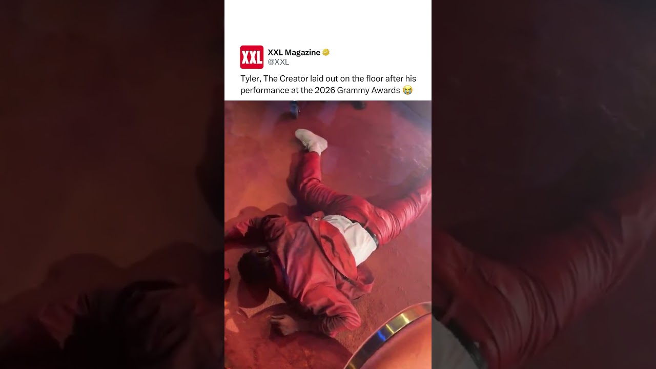 Tyler, The Creator After His Grammys Performance 😭