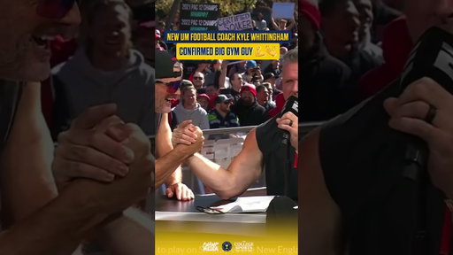 Michigan Football’s Kyle Whittingham is a tough guy to beat 🤣👀(🎥: @espncfb  )