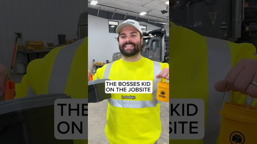 The Bosses Kid on the Jobsite