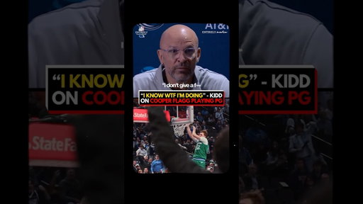 Don’t question what Jason Kidd is doing with Cooper Flagg…