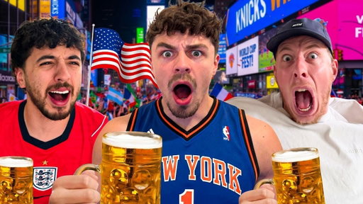 AB surprises the boys in New York!