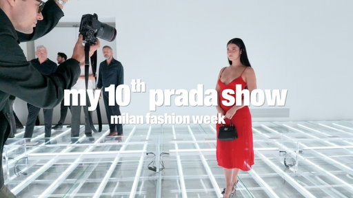 my 10th prada show (there were tears)