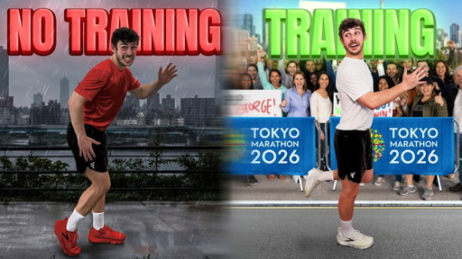I Ran a Marathon TRAINED and UNTRAINED to See the Difference