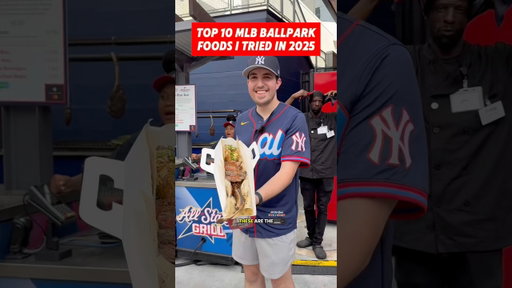 My Top-10 MLB ballpark food items of 2025 ⚾️🌭