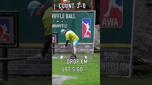 No One Could Believe It🤯 #dingersornothing #wiffleball #baseball #shorts