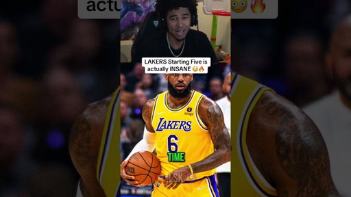 Lakers Starting Five is Actually INSANE 😳🔥 #NBA #Lakers #basketball