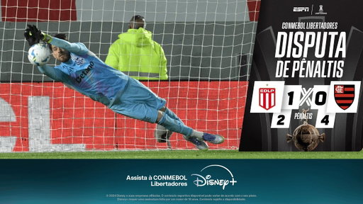 FLAMENGO BATE O ESTUDIANTES NA ARGENTINA E VAI À SEMIFINAL DA LIBERTADORES | Disputa de Pênaltis