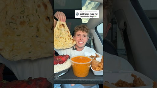 Eating Indian Food For The First Time!