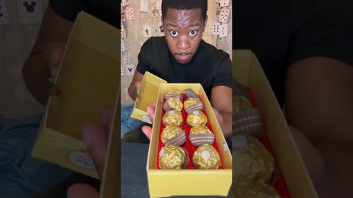 It’s getting hard! #magictricksshorts #magic #ai #chocolate