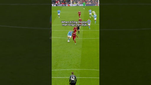 Haaland v Van Dijk 😁