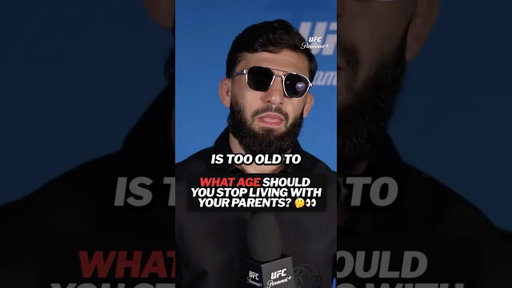 The CHAMP still lives with his mom 💯🫂 #UFC331