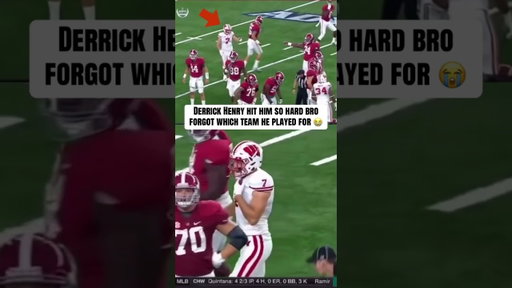 Derrick Henry Trucked Defender So Hard He Hit The Transfer Portal MID-GAME 💀
