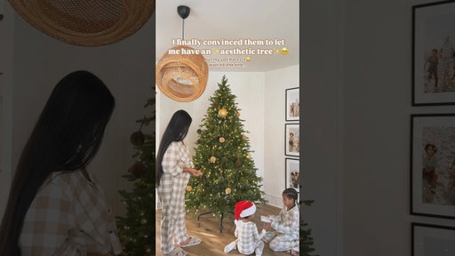 my son HATES my ✨aesthetic✨ tree😅 do we change it or give him his own?!