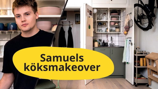 Före & efter: vi maxar ett minikök | I köket med IKEA