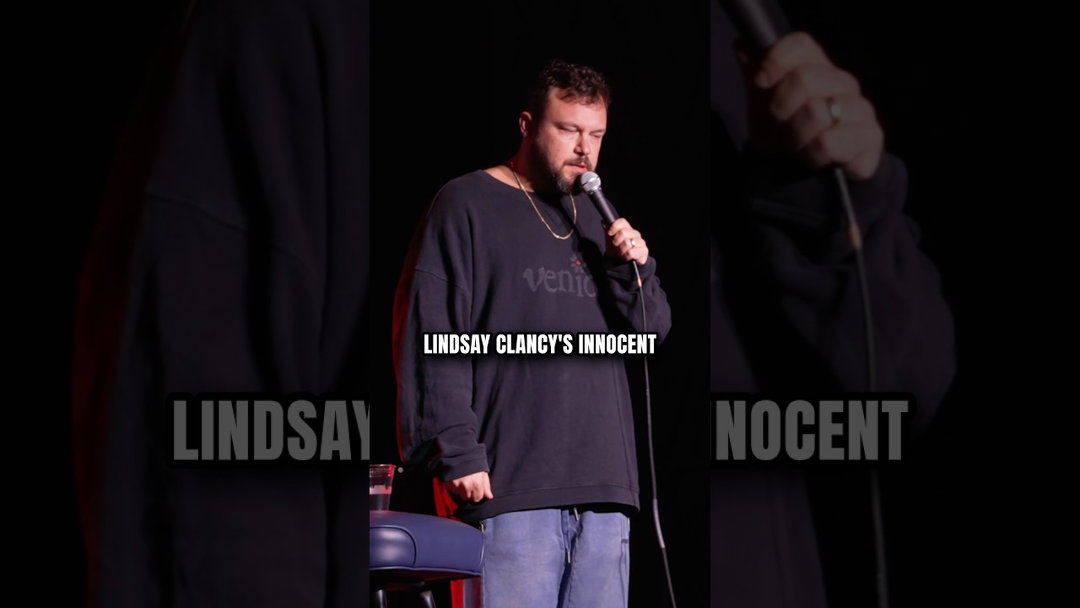 Lindsay Clancy is innocent.. #comedy #comedian #standup #standupcomedy #shorts #comedyshorts