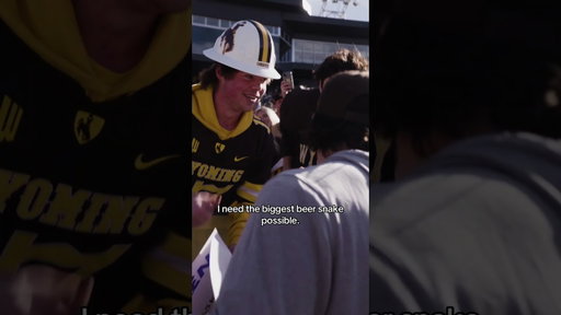 Josh Allen Asked... And The Wyoming Fans Delivered! #shorts #joshallen