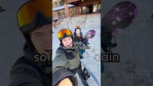 I Went SnowBoarding In Park City Utah🥳🏂 #parkcityutah #parkcity