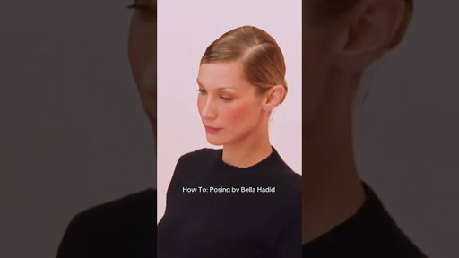 Prada Touch - Behind the scenes posing with Bella Hadid