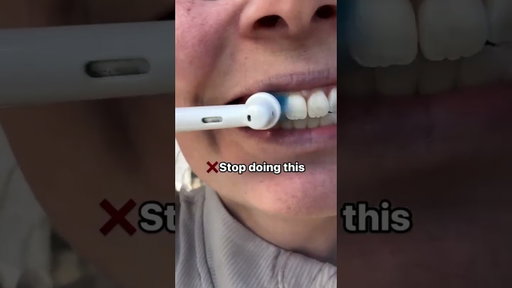If you have an electric toothbrush…