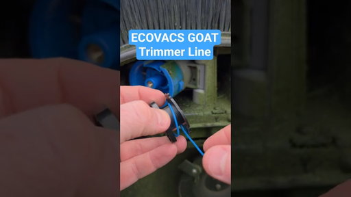Replacing ECOVACS Goat TruEdge Trimmer Line