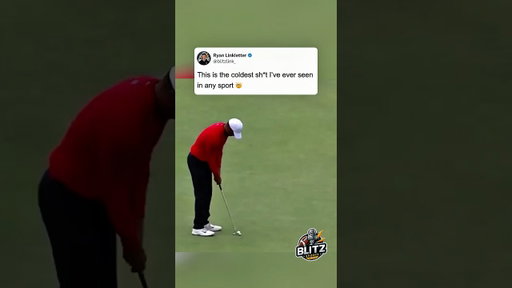 Tiger was on his goat behavior with this one #tigerwoods #golf #highlights