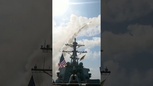 US Military Fires Missiles on Iran From Sea