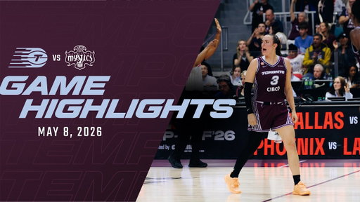 Toronto Tempo vs. Washington Mystics | Game Highlights | May 8th, 2026