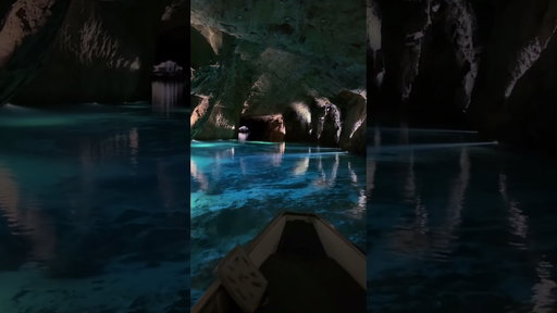 The largest natural underground lake in Europe! 📍Lac Souterrain St, Leonard, Switzerland