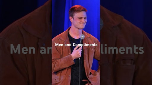 Trying to get men to compliment each other at my shows. Full special ‘Best Man’ on YouTube.