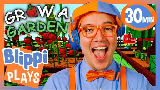 Blippi Grows the BIGGEST Garden on Roblox! 🌶️ BEST OF BLIPPI PLAYS ROBLOX 🎮 Gaming Videos for Kids