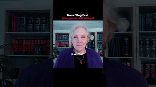 Does filing for divorce first actually give you an upper hand in court?