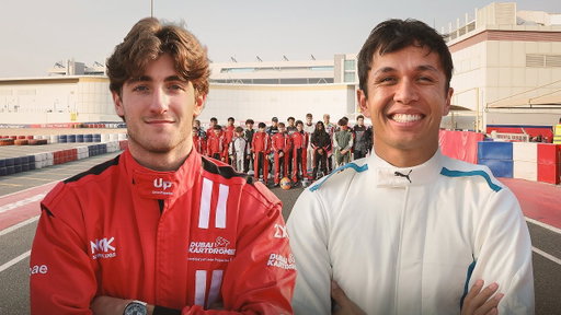 Karting with F1 Drivers in Dubai!