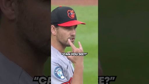 Pitcher asks Pete Alonso if he can see