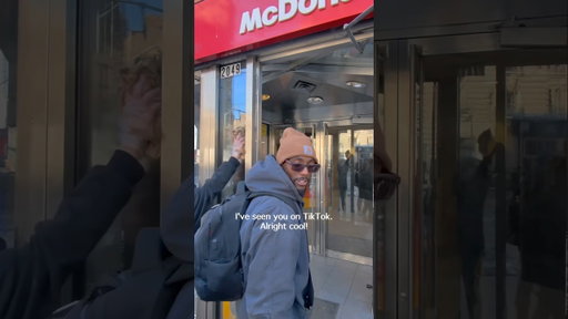 Almost arrested at mcdonalds
