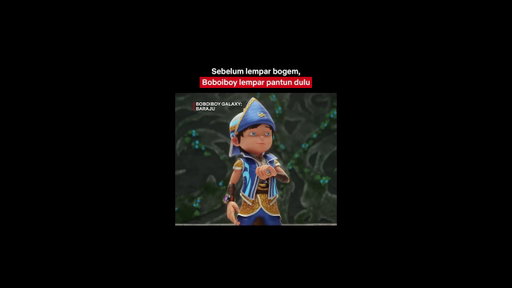 Boboiboy Jago Pantun Kayak Orang Betawi | BoBoiBoy Galaxy: Baraju