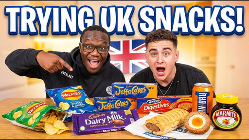 Trying Famous UK Snacks With Lacy