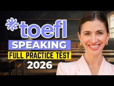 TOEFL Speaking 2026 (Listen and repeat & Take an interview) Full guide and templates
