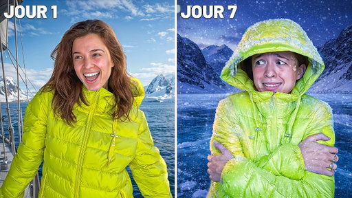 7 jours de mon quotidien sur un VOILIER dans le CERCLE ARCTIQUE *j'étais pas prête*