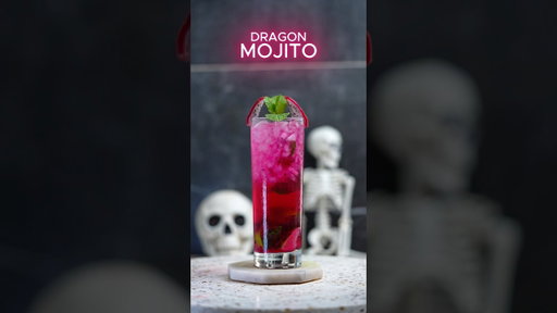 Dragon Mojito 🐲💀🎃 #cocktailbar #cocktails #bar #bartender #halloween #drinks #cocktails #drink