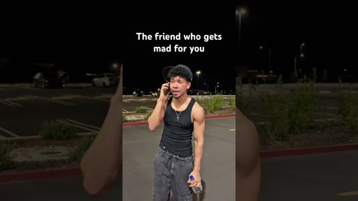 The friend who gets mad for you #calebcity #rdcworld #funny #trarags