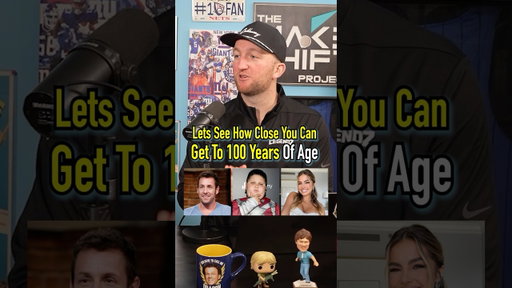 How Close Can You Get To 100 Years Of Age?! #shorts #age #adamsandler #guessinggame #rizzler