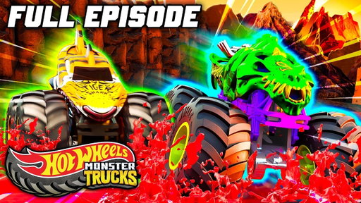 Total Trophy Meltdown! 🏆 | Hot Wheels Monster Trucks Camp Crush | Episode 12