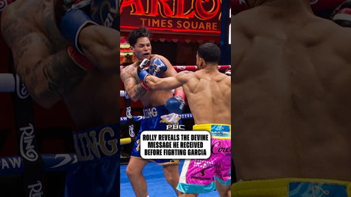 Rolly's Devine Message Before Fighting Ryan Garcia