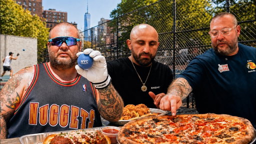 I Ate Action Bronson's Favourite Pizza Before Playing NYC Handball